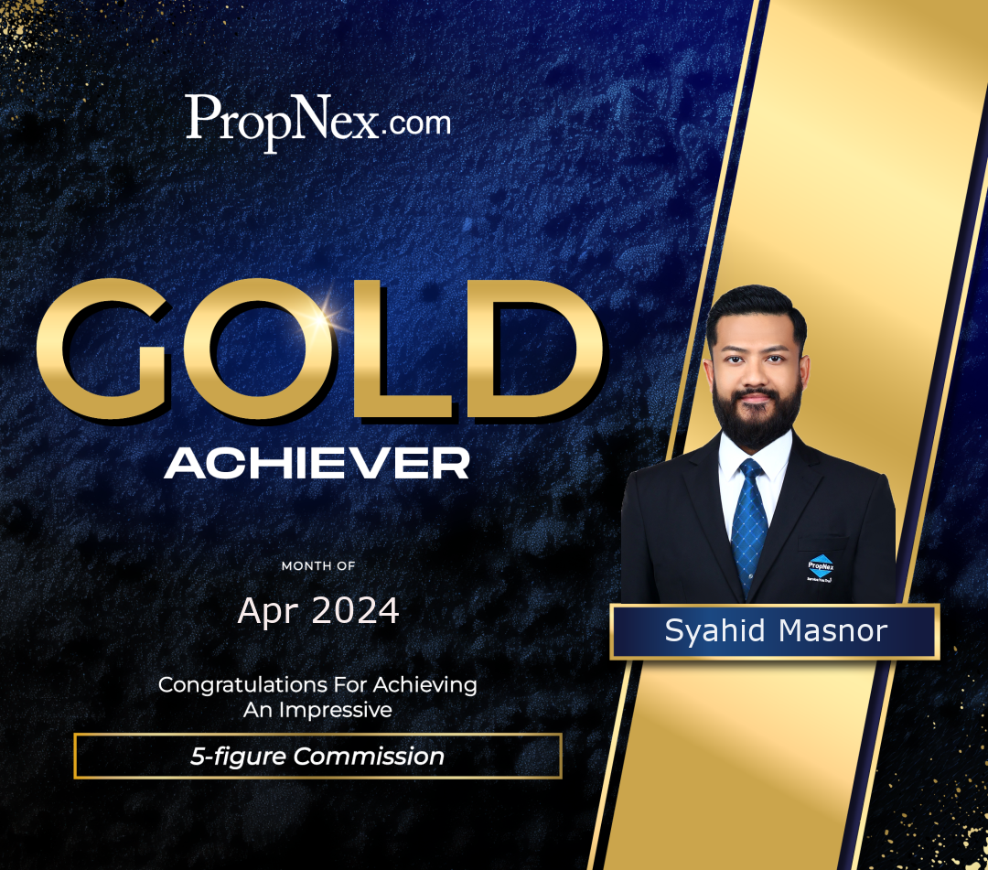 Syahid Masnor Gold Achiever award, April 2024